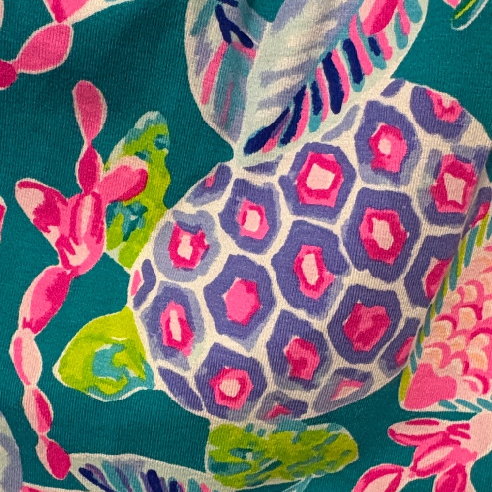 Lilly Pulitzer. Lana Skort Romper. - Picture 8 of 9